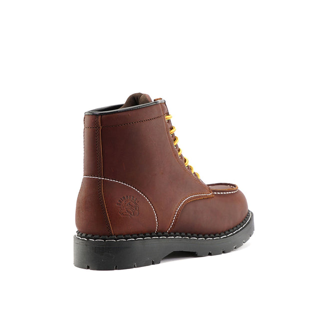 Grinders Unisex Burgundy Ryan Acs Leather Western Vintage Indy Boots