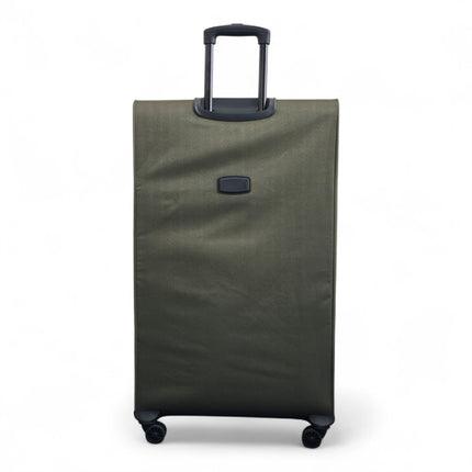 Expandable Soft 8 Wheel Lightweight Suitcase Luggage Travel Bags Set
