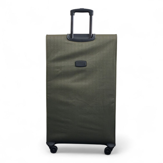 Expandable Soft 8 Wheel Lightweight Suitcase Luggage Travel Bags Set