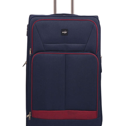 Soft 3 pcs Luggage Suitcase Set Cabin Light Travel Bags