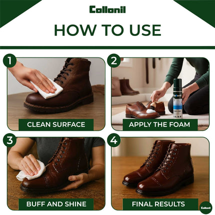 Leather Wax Collonil Active 75ml Waterproof, Care & Protection Cream