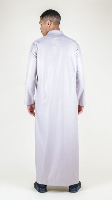 Mens Cream Thobe Jubba Saudi Ramadan Eid Islamic Kaftan Kaudara Arabic Jubbah