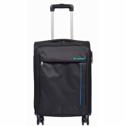 Lightweight Soft Casing Cabin Suitcase 8 Wheel Luggage Travel
