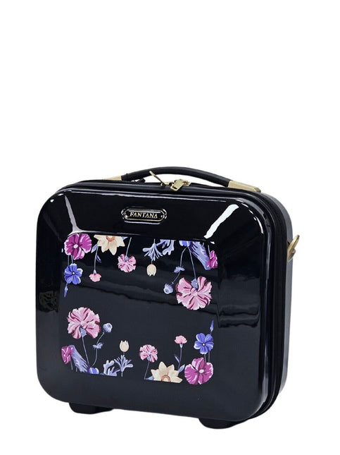 Hard Shell Flower Print Suitcase Luggage Set