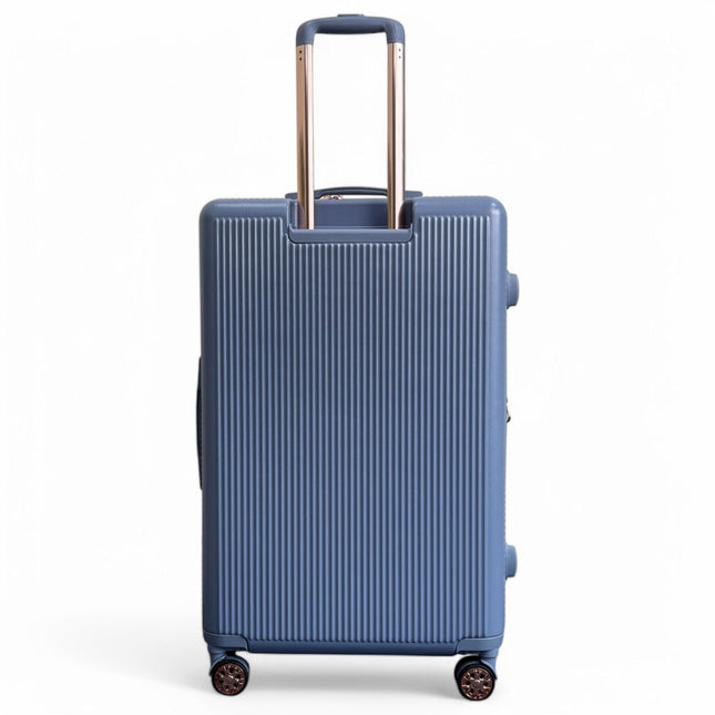 Expandable Hard Shell 8 Wheels Luggage Travel Cabin Suitcase Set