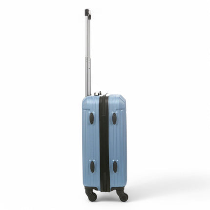 Hard Shell ABS 4 Wheels Luggage Travel Cabin Suitcase Set