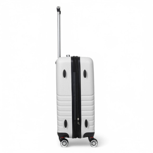Expandable Hard Shell 8 Wheels Luggage Travel Cabin Bags Suitcase Set