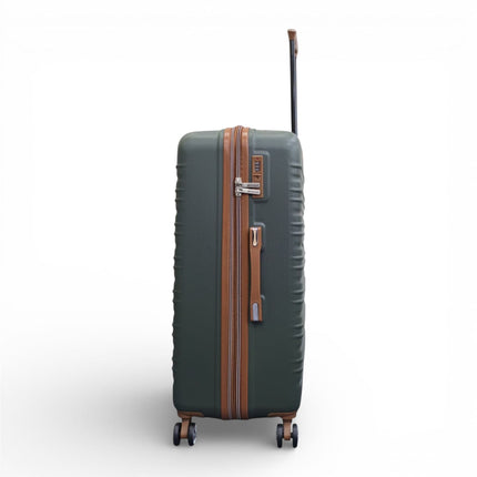 Expandable Hard Shell ABS Suitcase Set 8 Wheel Robust Travel Case Holiday Luggage