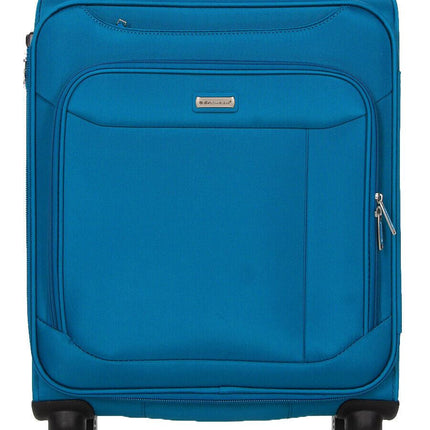 Lightweight Suitcase  4 Wheel Luggage Travel Cabin TSA Soft Bag