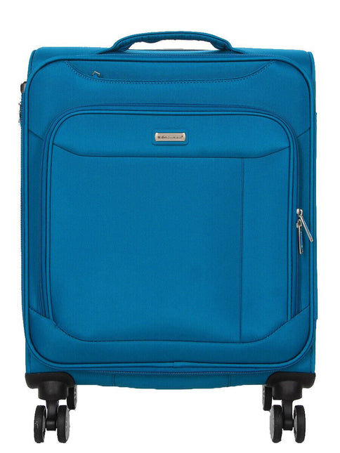 Lightweight Suitcase  4 Wheel Luggage Travel Cabin TSA Soft Bag