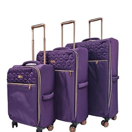 4 Wheel Lightweight Suitcase Luggage Travel Bags Set