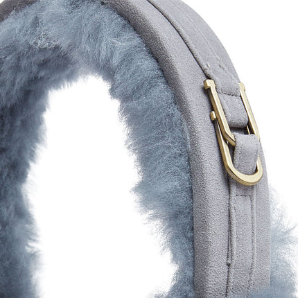 Womens Sheepskin Shearling Winter Ear Muffs Warm Comfortable