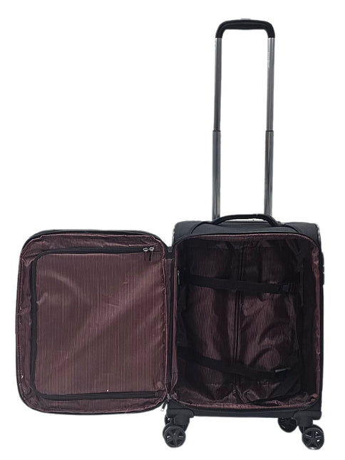 Lightweight Soft  Dual 4 Wheel Luggage Suitcases
