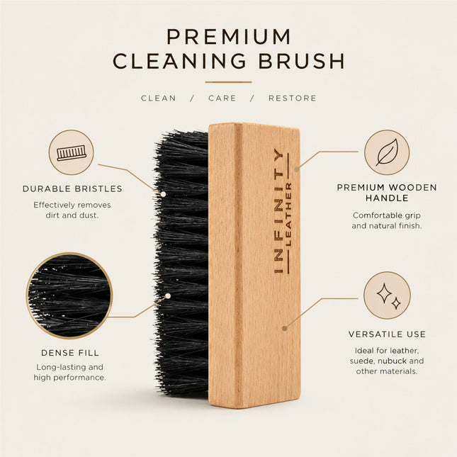 Suede, Leather & Trainer Shoe Cleaning Nylon Brush