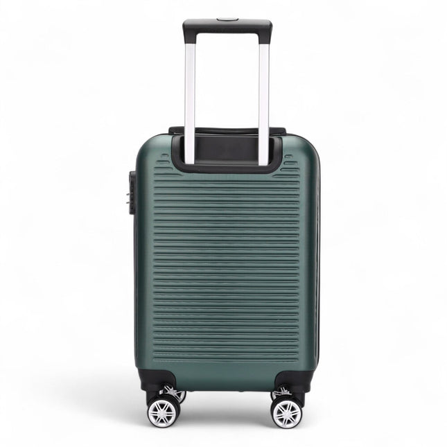 Hard Shell Classic Dual 4 Wheel Luggage Suitcase Set