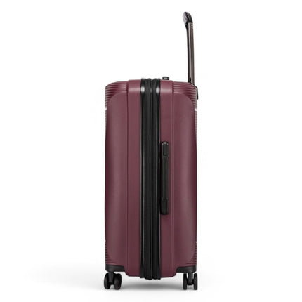 Expandable Hard Shell PP 8 Wheel Luggage Travel Cabin Holiday Bags Suitcase Set