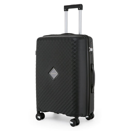 Dual 4 Wheel Robust Lightweight TSA Hard Shell Suitcase Luggage Travel Bags Set