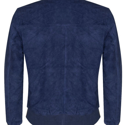 Mens Goat Suede MA-1 Bomber Jacket-Auckland