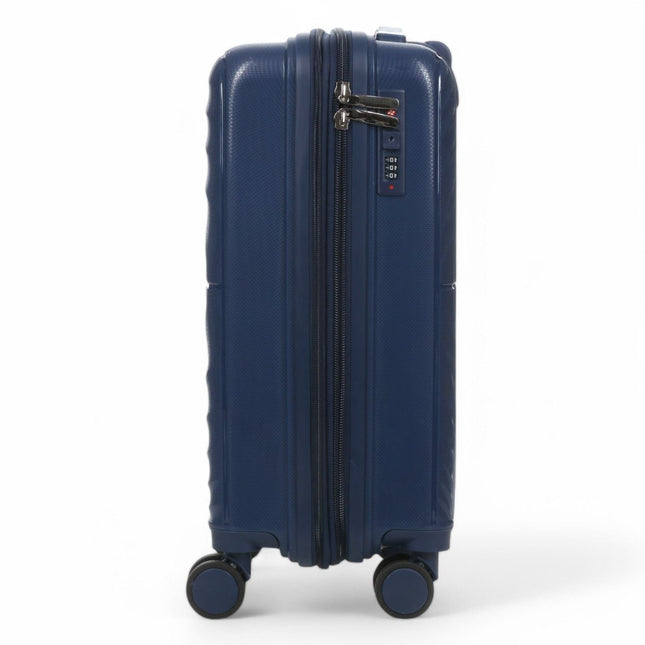Expandable Hard Shell 8 Wheels Luggage Travel Cabin Suitcase Set