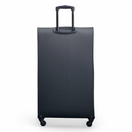 Expandable Soft Shell 4 Wheel Luggage Travel Cabin Suitcase Set Holiday Bags