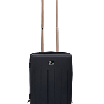 Lightweight Black Hard Shell ABS Suitcase Set Luggage Travel Cabin Case Bags