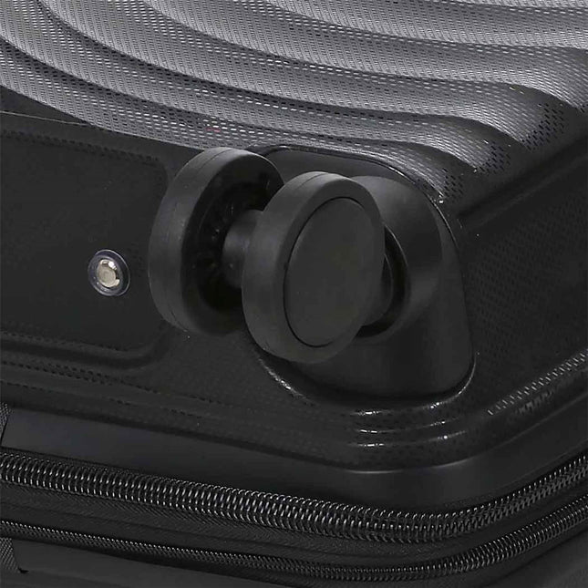 Expandable Hard Shell 8 Wheels Luggage Travel Cabin Suitcase Set