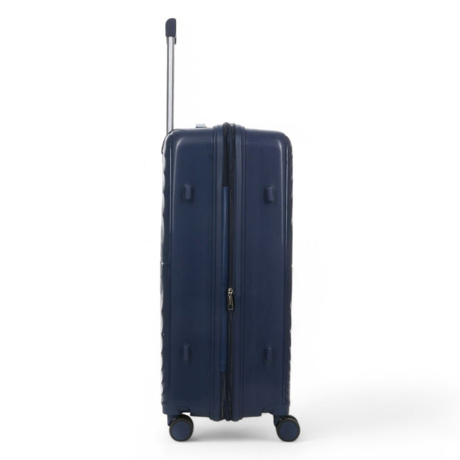 Expandable Hard Shell 8 Wheels Luggage Travel Cabin Suitcase Set