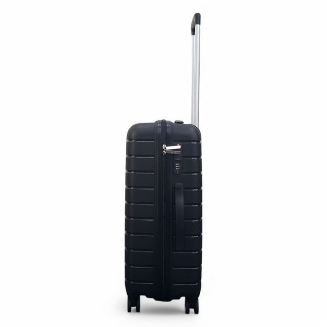 Hard Shell PP Dual 4 Wheels Luggage Travel Cabin Holiday Suitcase Set