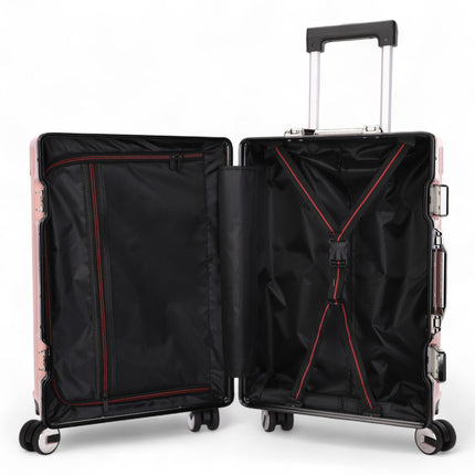Robust Hard Shell Cabin Suitcase 36 x 24 x 56 cm Luggage Suitable for Easyjet, Ryanair, Wizzair