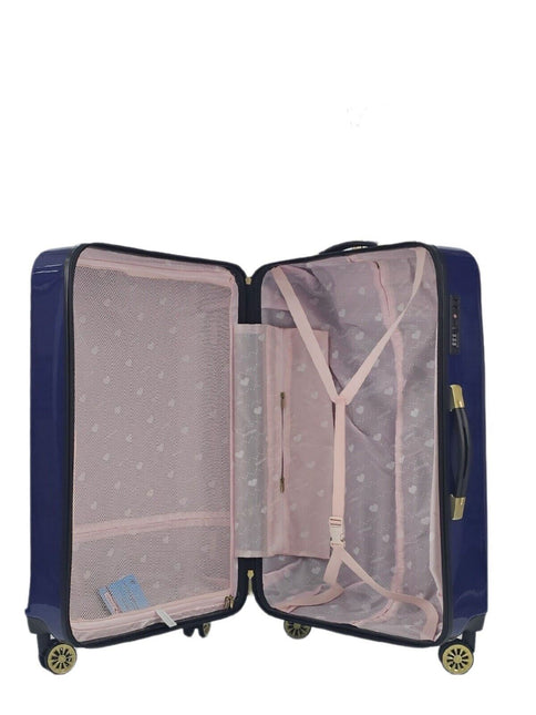 Hard Shell Flower Print Suitcase Luggage Set