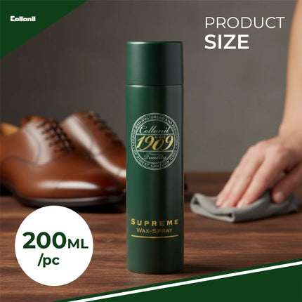 Collonil 1909 Supreme Wax Spray 200ml Waterproof & Conditioning Leather Care