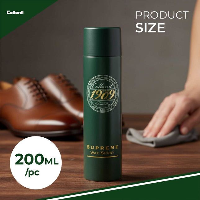 Collonil 1909 Supreme Wax Spray 200ml Waterproof & Conditioning Leather Care