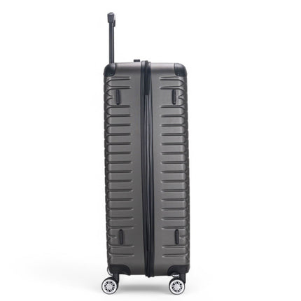 Hard Shell ABS 8 Wheel Luggage Travel Cabin Holiday Bags Suitcase Set