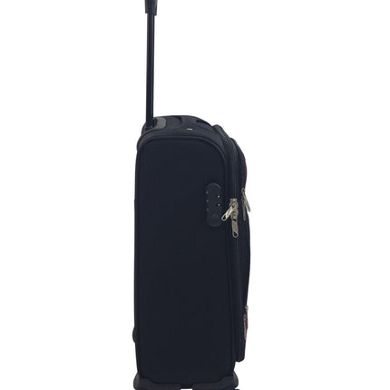 Soft Shell Suitcase Luggage Set Travel Light Carry On Cabin Bag