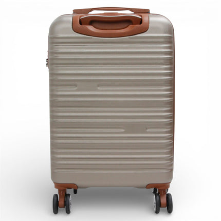 Expandable Hard Shell ABS Suitcase Set 8 Wheel Robust Travel Case Holiday Luggage