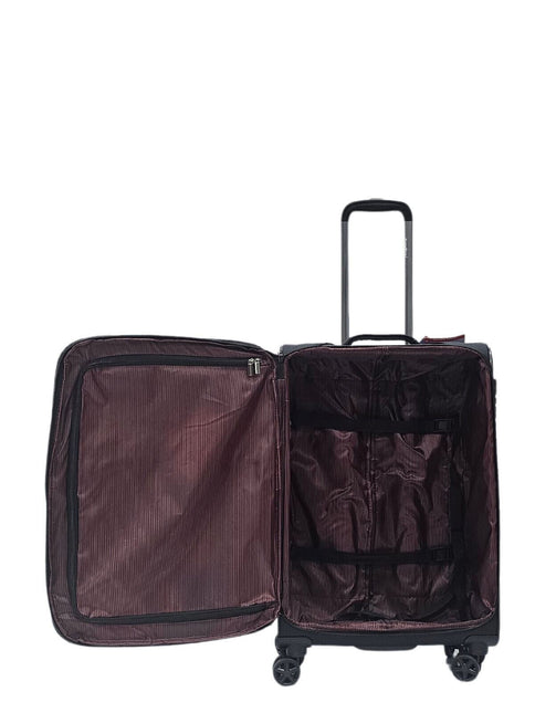 Lightweight Soft  Dual 4 Wheel Luggage Suitcases