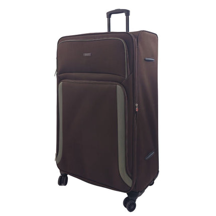 Soft Shell Suitcase Luggage Set Travel Light Carry On Cabin Bag
