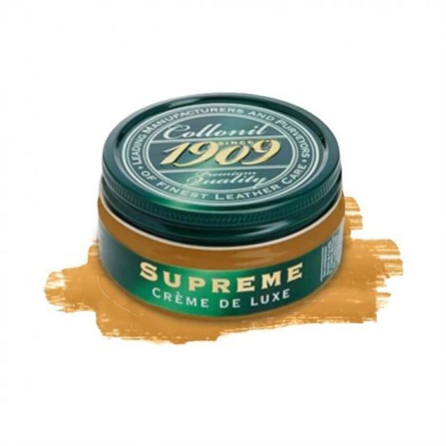 Collonil 1909 Tan Supreme Crème de Luxe 100 ml Leather Conditioner Polish