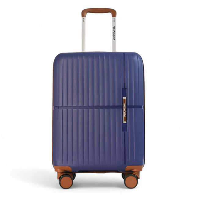 Strong Hard Shell Suitcase Set 8 Wheel Cabin Luggage Holiday Travel Case