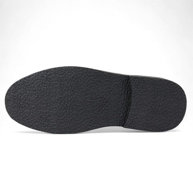 Men's Black Premium Desert Style Suede Chukka Boots