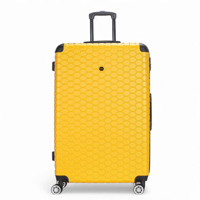Hard Shell ABS 8 Wheel Luggage Travel Cabin Holiday Bags Suitcase Set