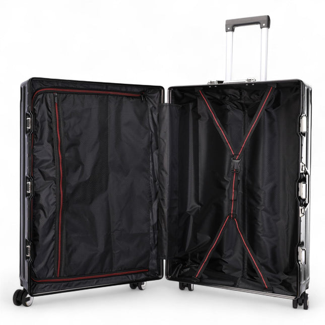 Hardshell Suitcase Set Robust 8 Wheel Cabin Luggage Suitcases