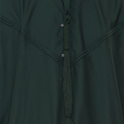Men's Eid Green Moroccan Jubba Robe Djellaba Ramadan Eid Thobe - HM11