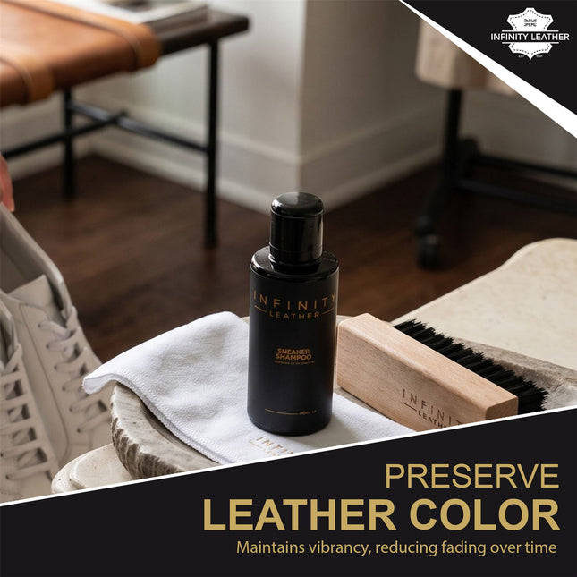 Sneaker Shampoo, Nylon Brush & Glove Shoe Cleaning Kit