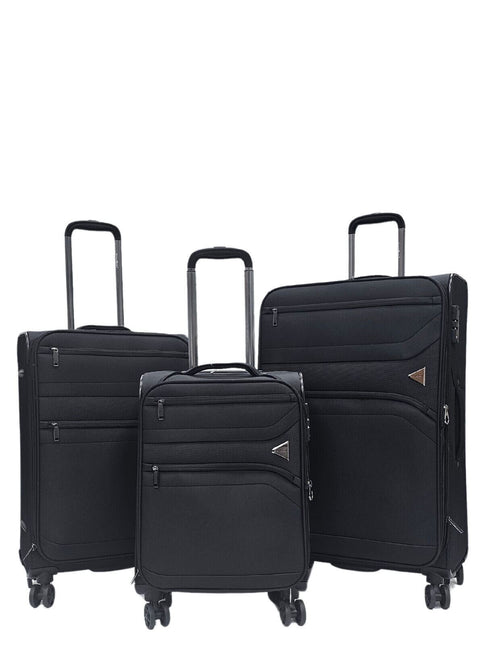 Lightweight Soft  Dual 4 Wheel Luggage Suitcases