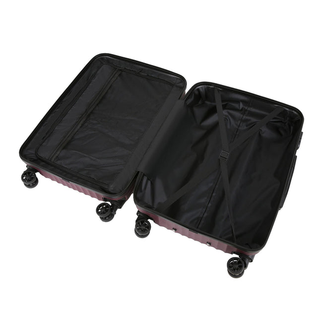 ABS Hard Shell Suitcase Luggage Set Travel Carry on Cabin Bag
