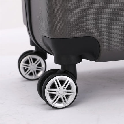 Hard Shell Modern Dual 4 Wheel Luggage Suitcase Set