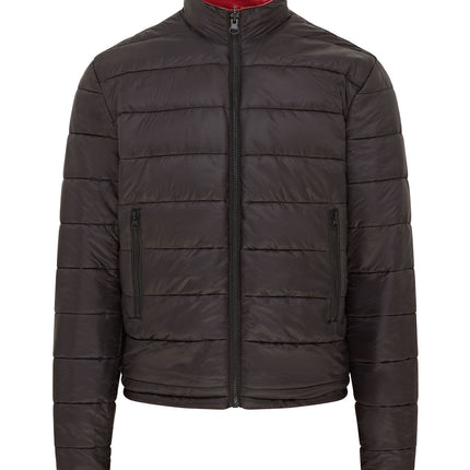 Mens Reversible Hooded Leather Jacket Premium Lambskin Napa