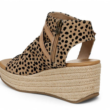 Blowfish Malibu Women's Brown Wedge Sandals - Lacey C Rope
