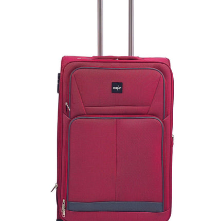 Soft 3 pcs Luggage Suitcase Set Cabin Light Travel Bags